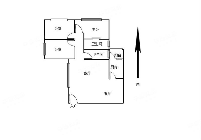 海滨花园 香港关口物业 实用大三房 采光好通风好